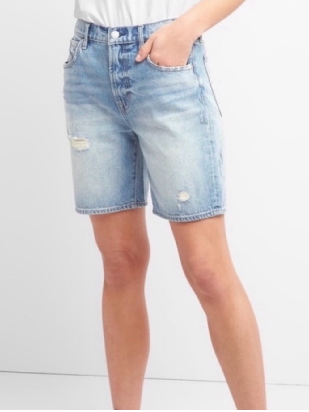 Gap 7 inch High Rise Shorts sz 28